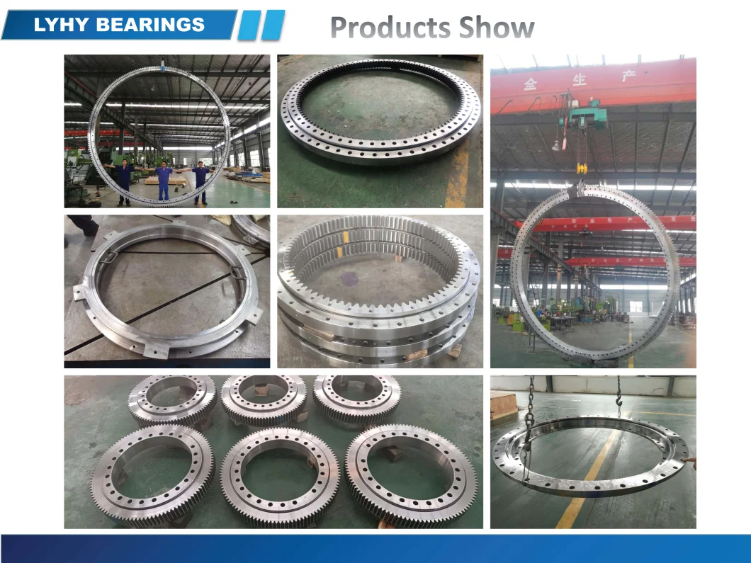 Crossed Roller Slewing Bearing Slewing Gear Xu 341472