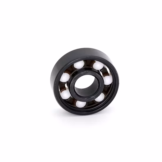 8*22*7 mm 608 Hybrid Si3n4 Rodamiento rígido de bolas de monopatín de cerámica