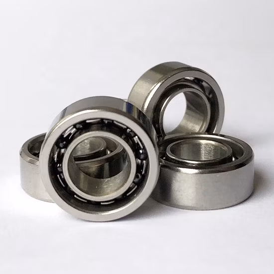Carrete de pesca suave de alta calidad, rodamiento de bolas de cerámica híbrido inoxidable 440c con bolas de cerámica Si3n4, sellos de goma